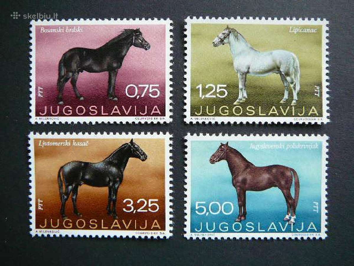 Arkliai Jugoslavija 1969 svarus js1344s