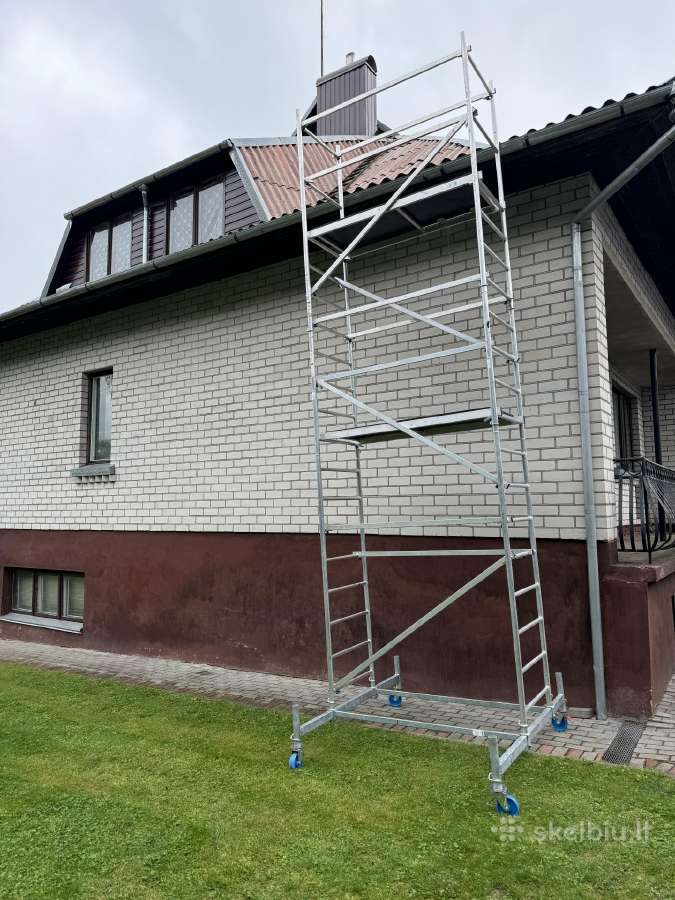 Statybinis bokštelis 6m.darbinis aukštis - nuotraukos Nr. 4