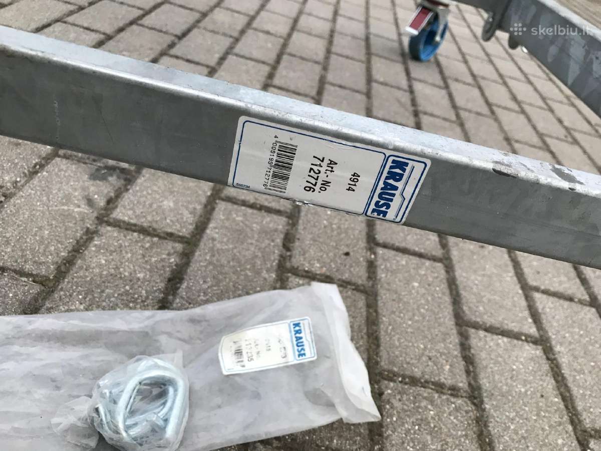 Statybinis bokštelis 6m.darbinis aukštis - nuotraukos Nr. 7