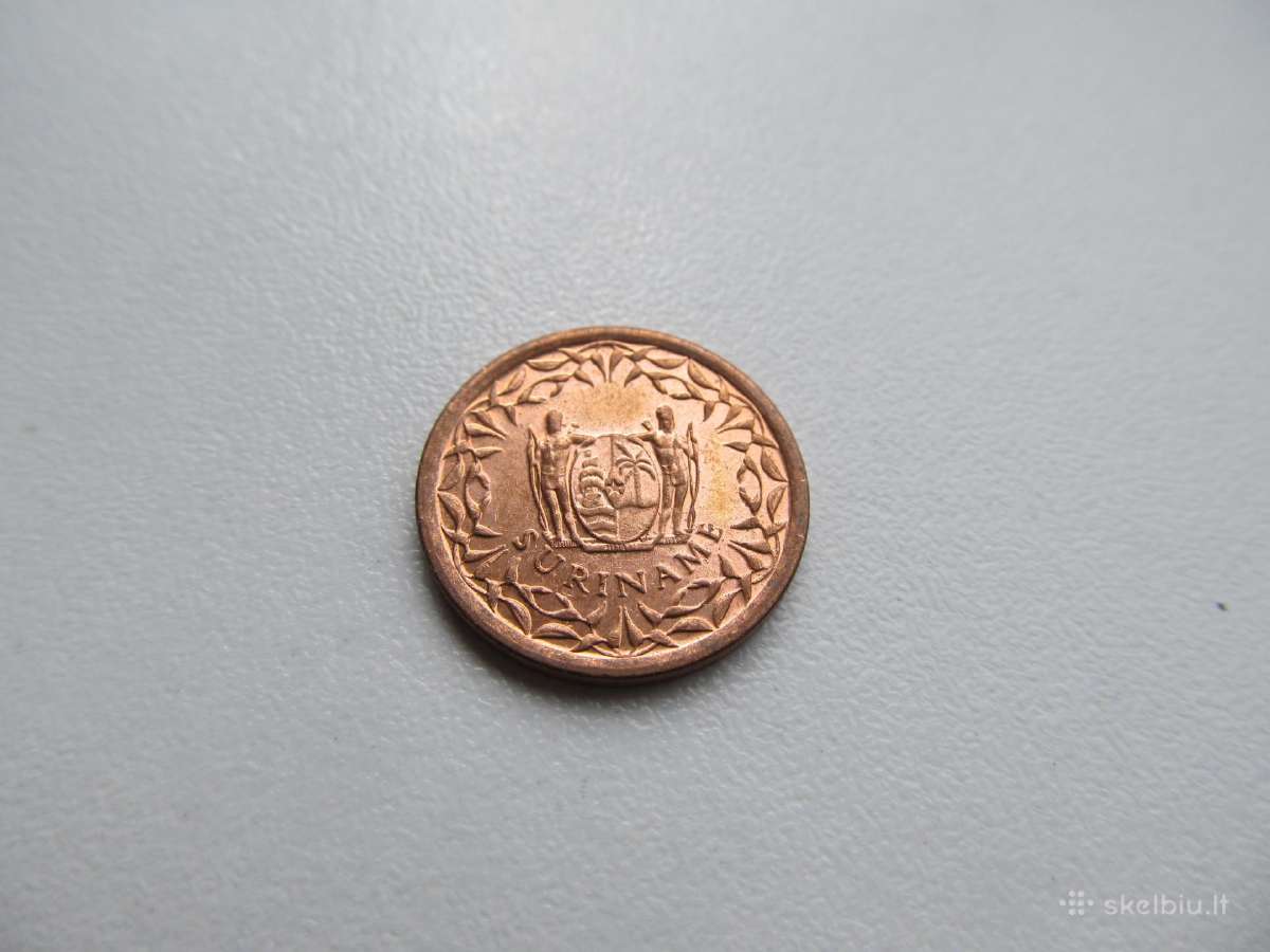 1 centas , Surinamas , 1966, 1978 , 1988 - nuotraukos Nr. 6