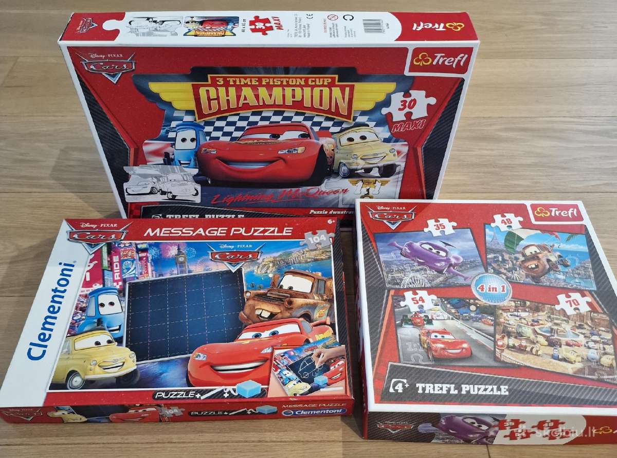 Dėlionės Cars-ratai
