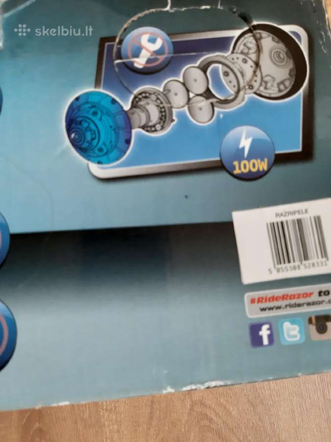 Elektrinė riedlentė Razor su pulteliu - nuotraukos Nr. 16
