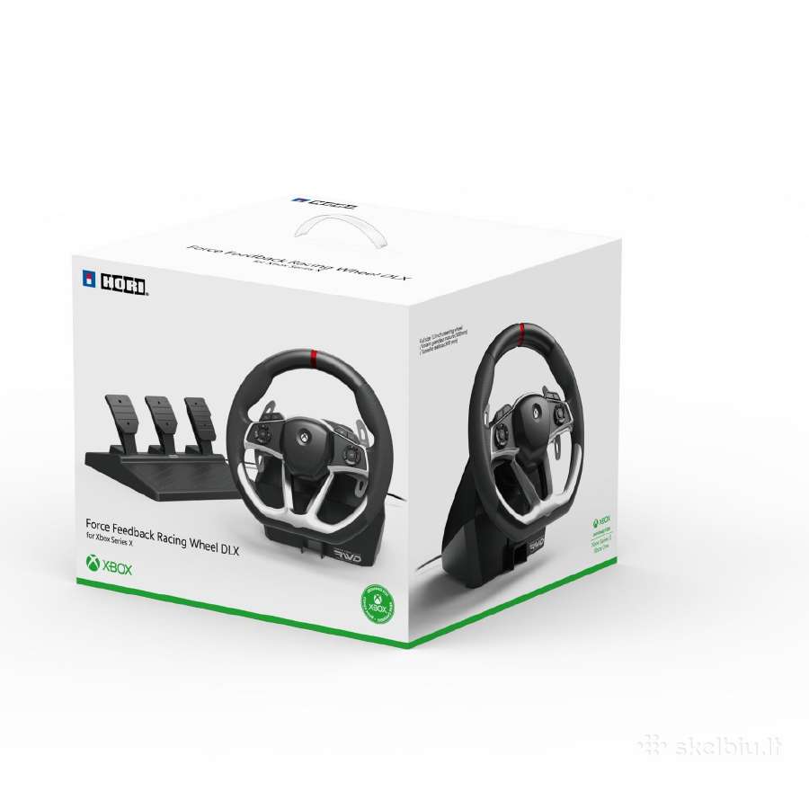 Hori Force Feedback Racing Wheel Dlx Xbox