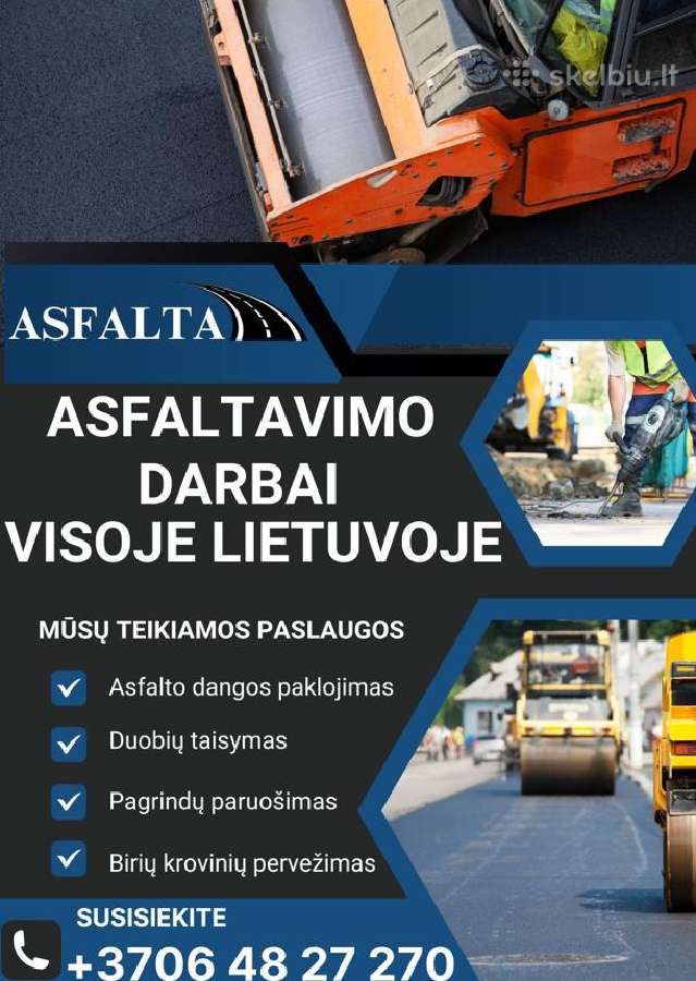 Asfaltavimo darbai Kaunas - nuotraukos Nr. 4
