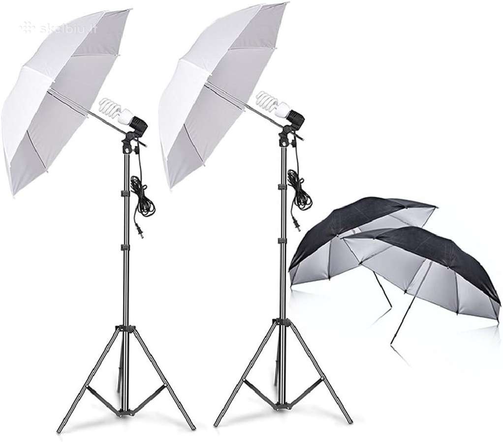 Foto studijos apšvietimo rinkinys - nuotraukos Nr. 6