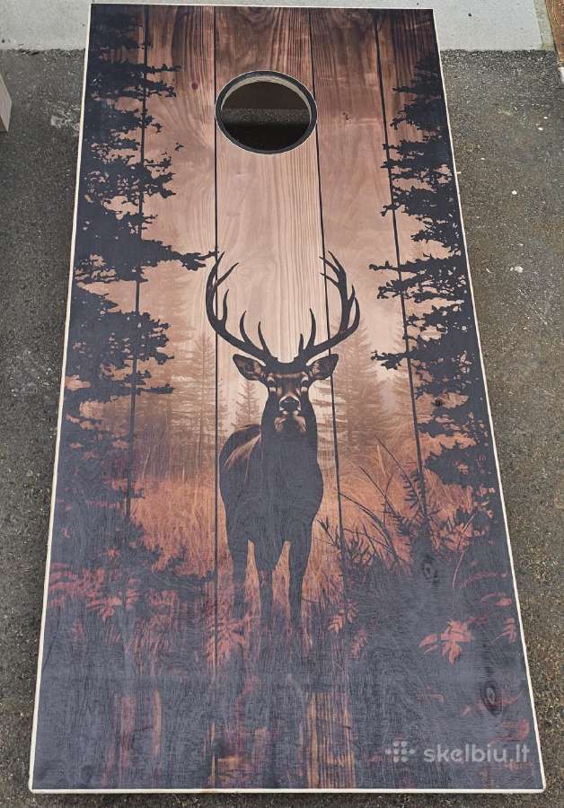 Cornhole Žaidimas su Jūsų pasirinkta spauda - nuotraukos Nr. 12