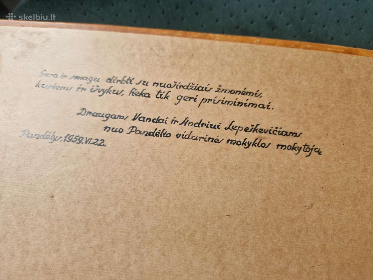 Senas odinis albumas Lietuvaitė Dailė Vilnius - nuotraukos Nr. 6