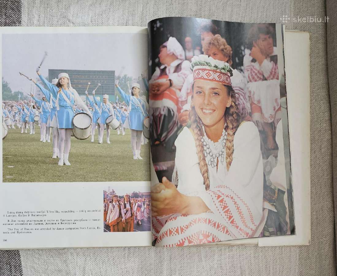 1985m. Dainų šventės fotoalbumas+ ženklai. - nuotraukos Nr. 10