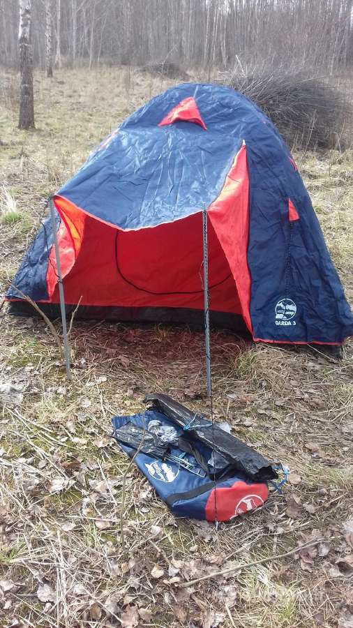Palapinė su prieangiu Easy Camp