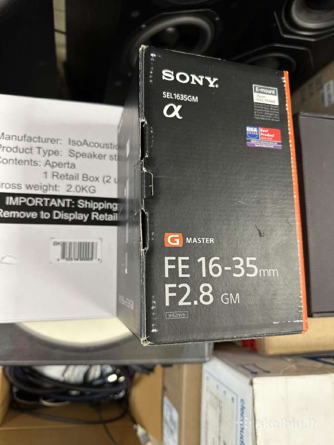 Sony objektyvas Fe 35mm F1.8 naujas - nuotraukos Nr. 6