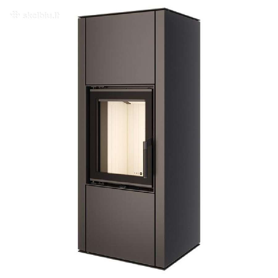 Nauja plieninė krosnelė Saven Vatra 6.5kw šamotinė - nuotraukos Nr. 5