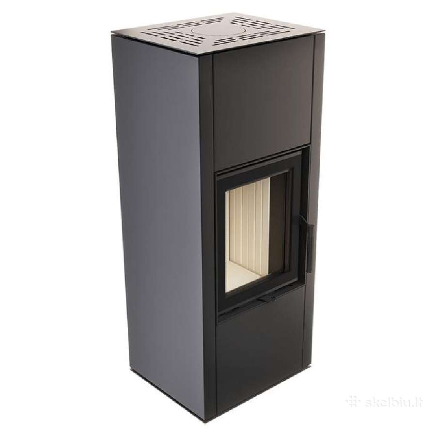 Nauja plieninė krosnelė Saven Vatra 6.5kw šamotinė - nuotraukos Nr. 8