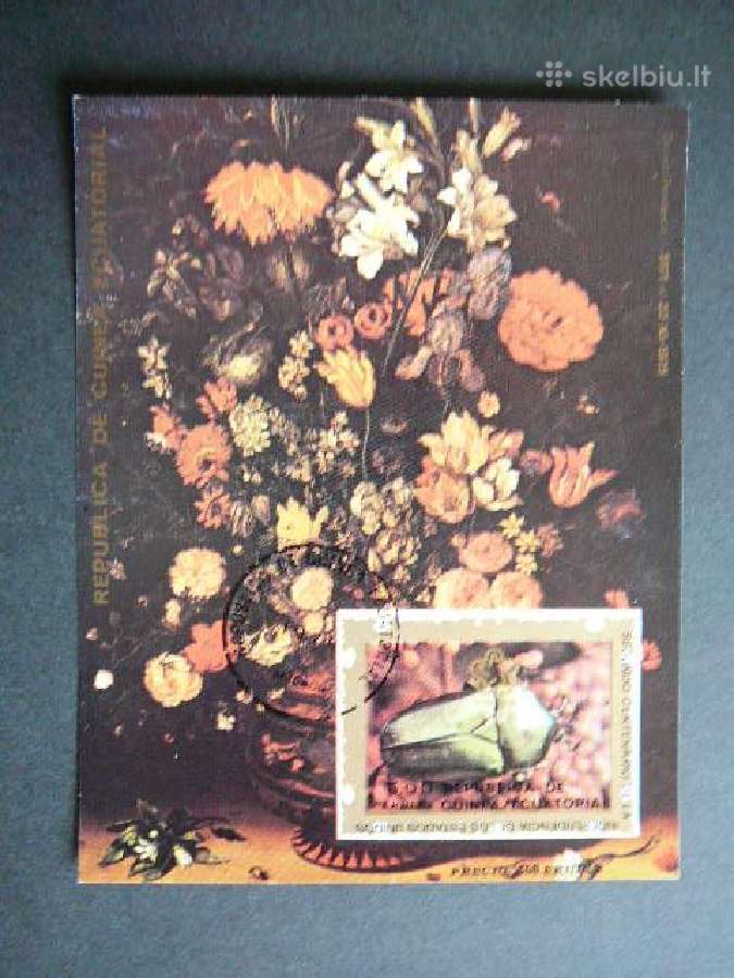Vabalai Geles Ekv. Gvineja 1975 antsp. ekv320