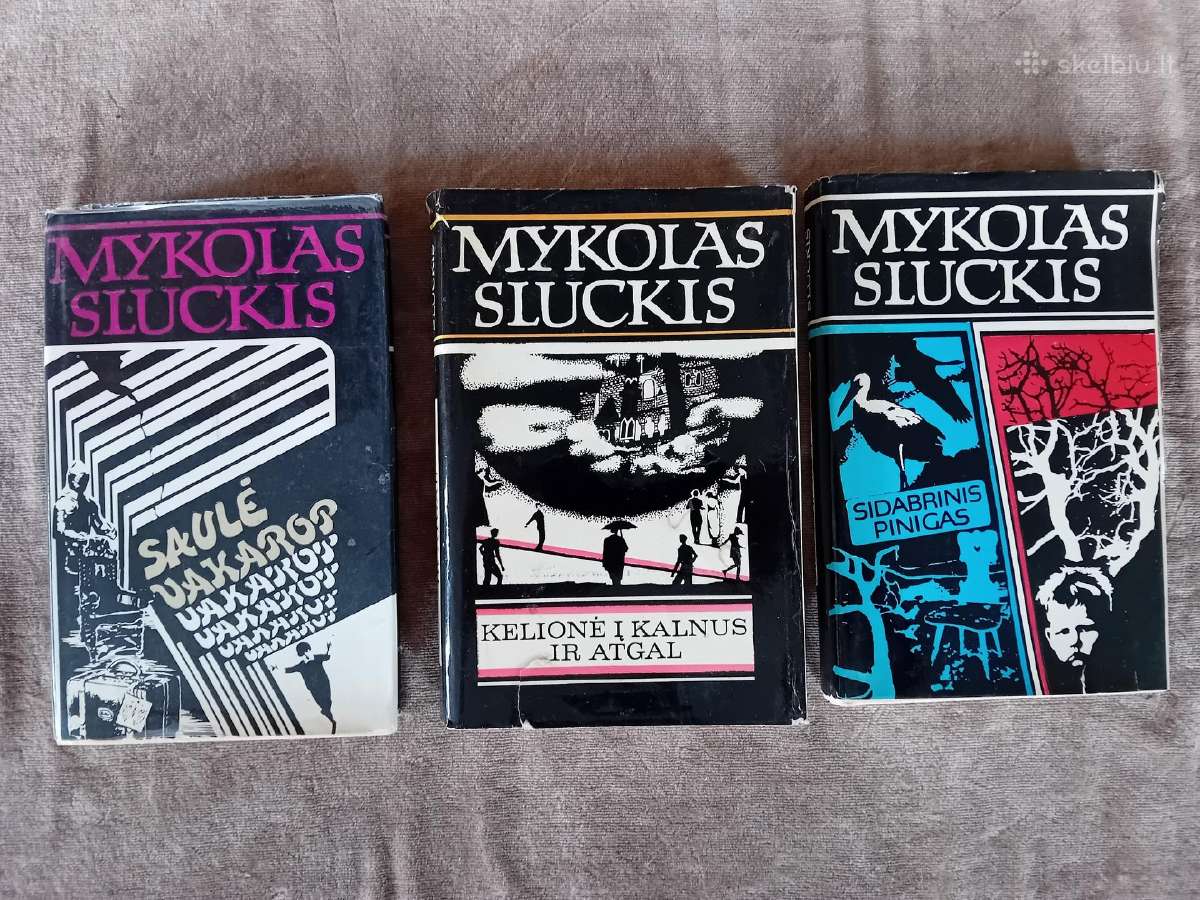 Mykolo Sluckio knygos