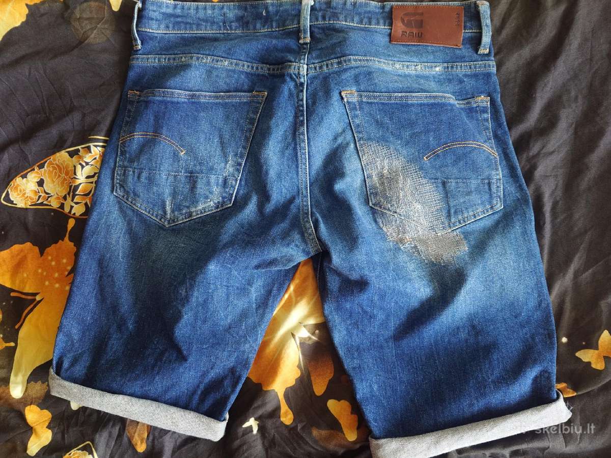 Vyriški džinsai šortai g-star Raw. - nuotraukos Nr. 2