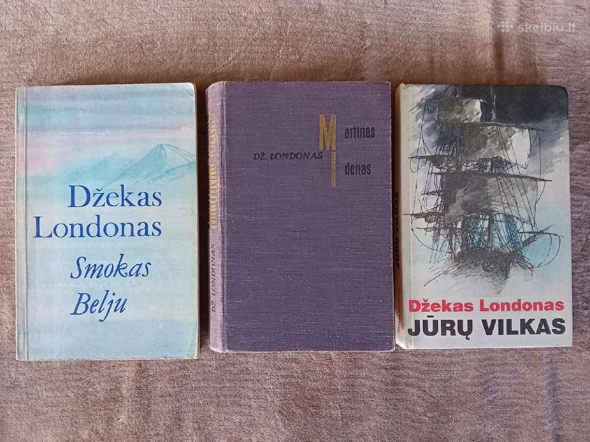 Džeko Londono knygų rinkinys