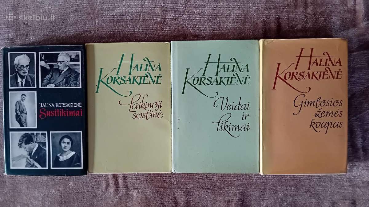 H. Korsakienės knygų rinkinys
