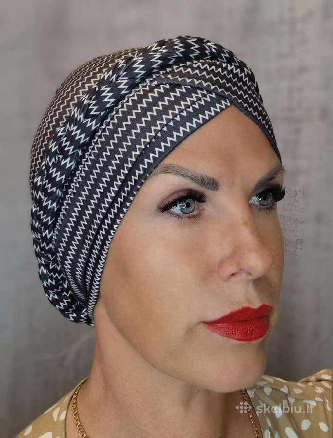 Turbanai,kepurytės. - nuotraukos Nr. 32