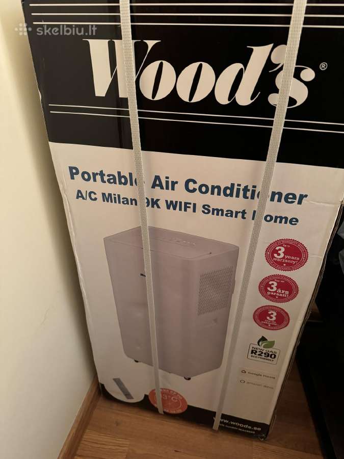 Milan 9k WiFi Wood's mobilus kondicionierius.