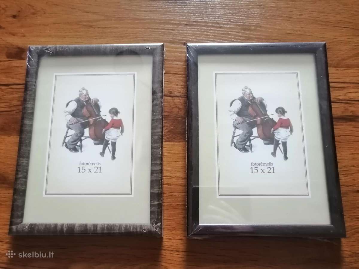 Nauji nuotraukų rėmeliai (15x21 cm)