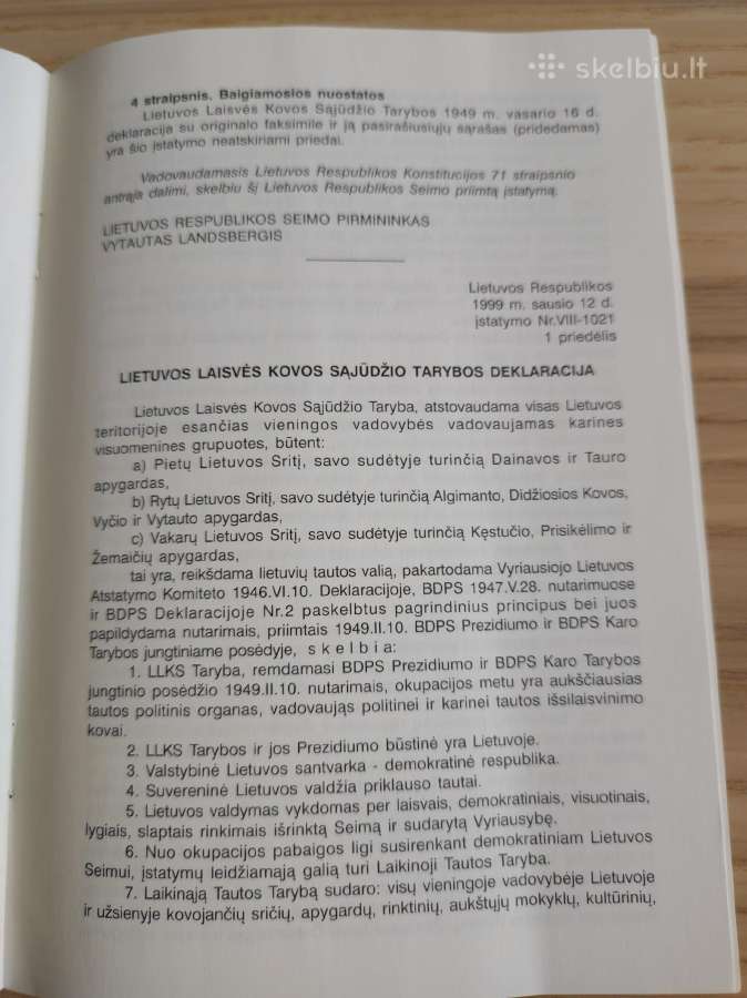 Llks 1949-02-16 1949 m. deklaracija - nuotraukos Nr. 5