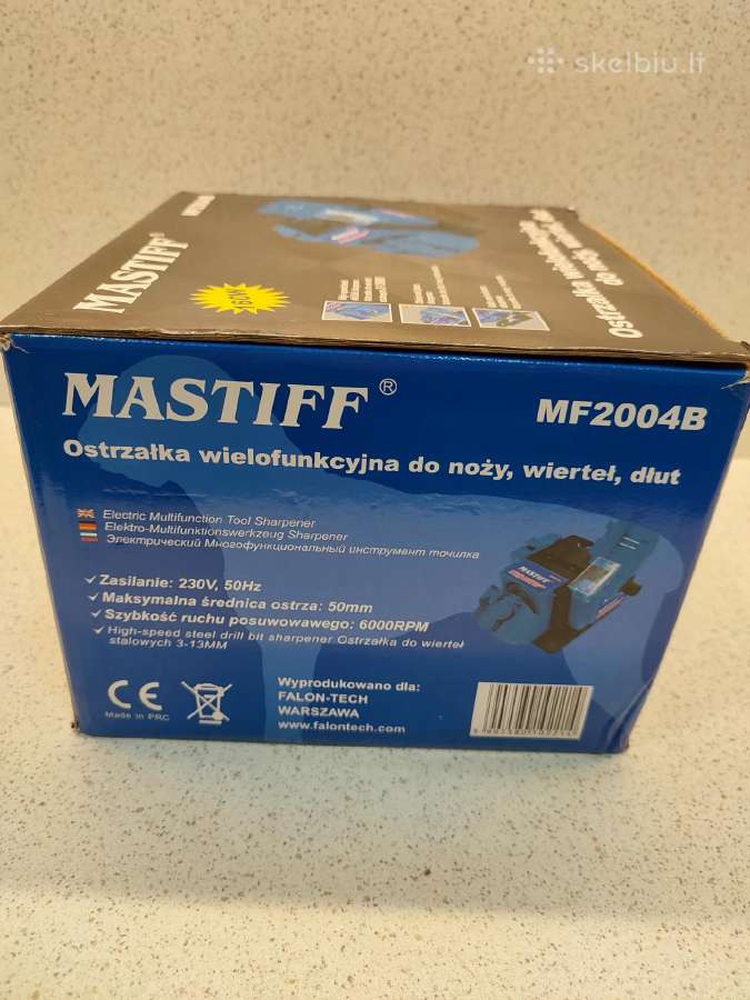 Mastiff universalus galąstuvas - nuotraukos Nr. 3