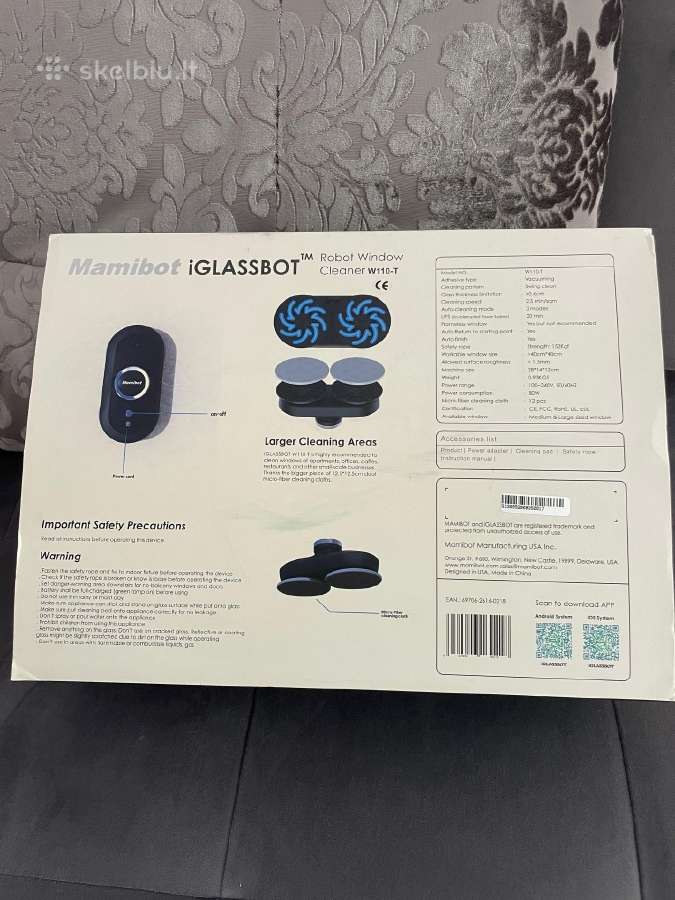 Langų valymo robotas Mamibot iglassbot W110-t, Juo - nuotraukos Nr. 5