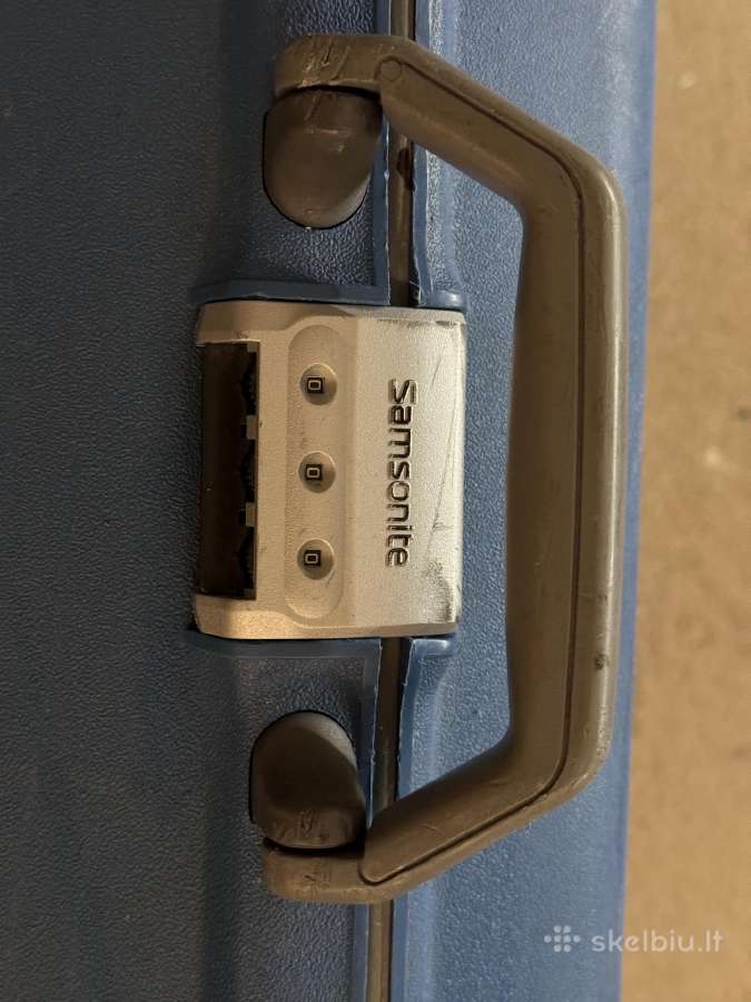 Šveicariškas tvirtas lagaminas Samsonite - nuotraukos Nr. 2