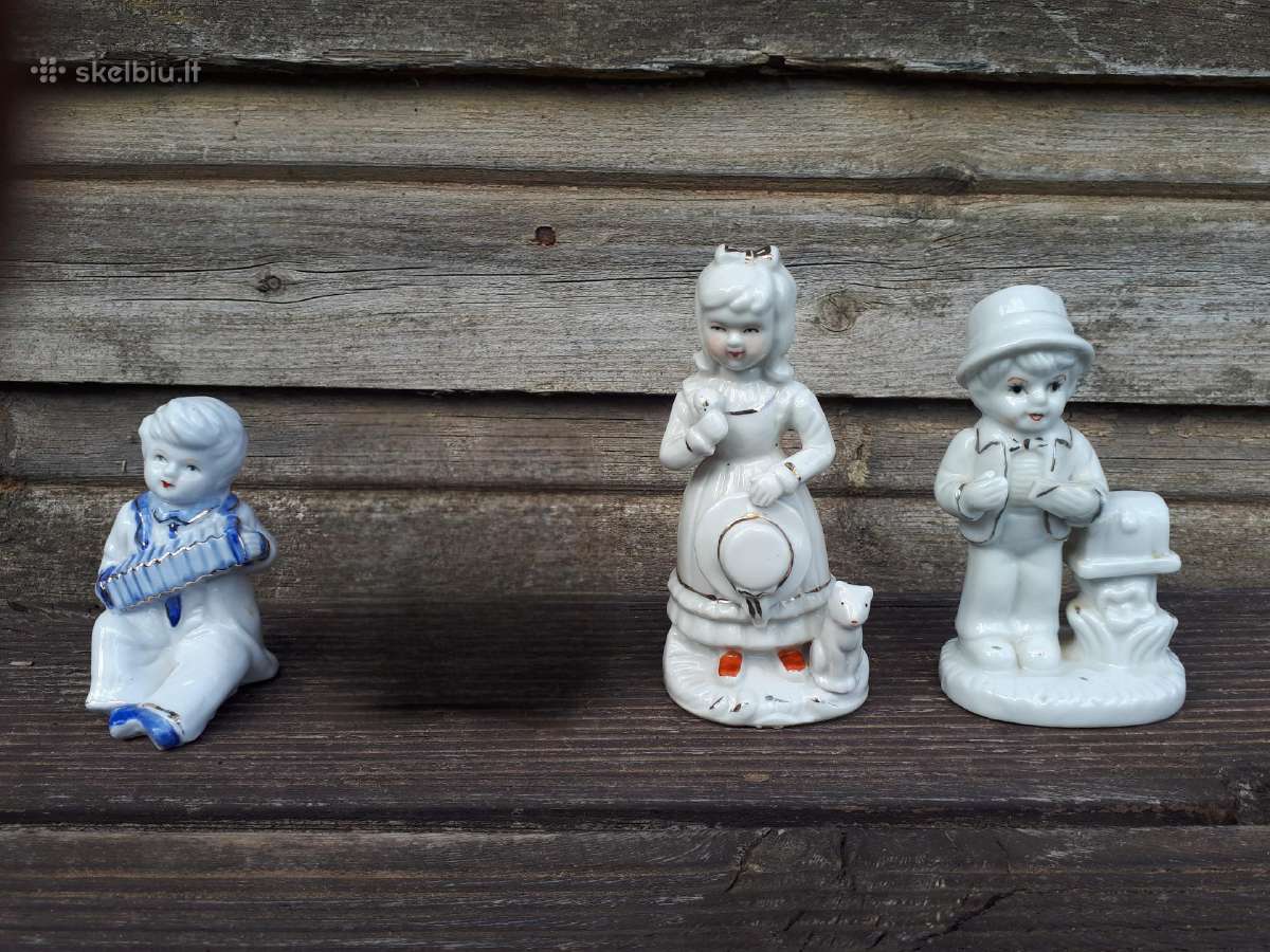 Porcelianinės statulėlės 16 vnt. - nuotraukos Nr. 4