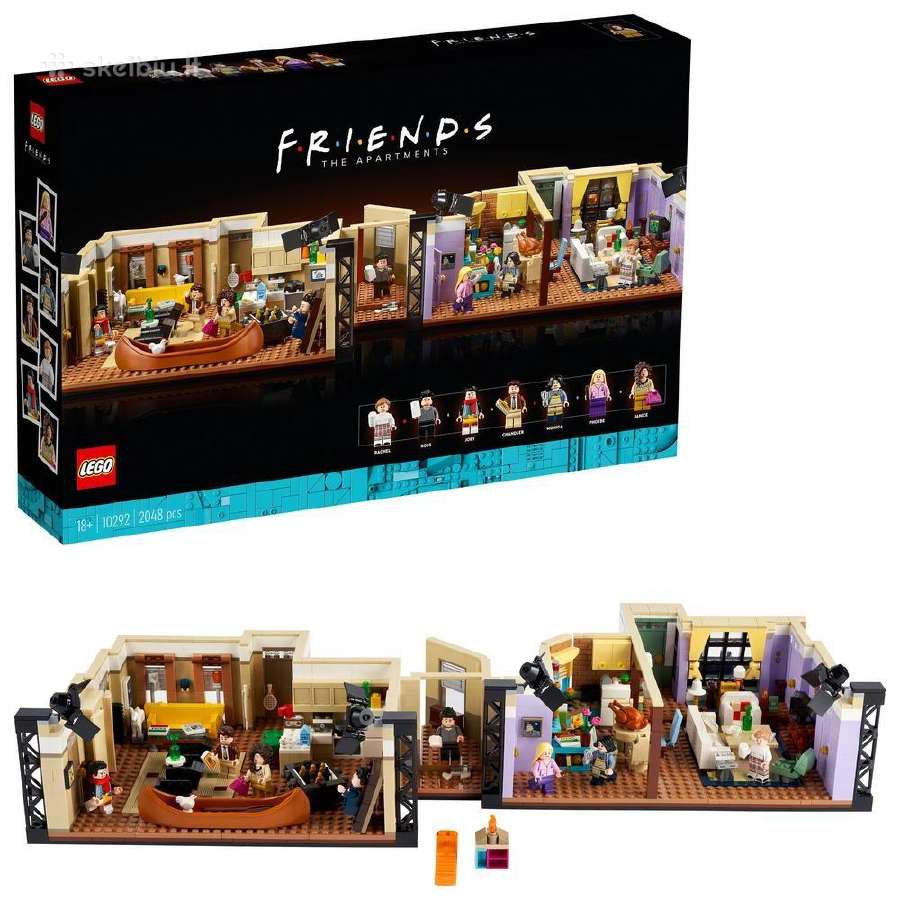 Lego 10292 Draugų butai - The Friends Apartments - nuotraukos Nr. 2