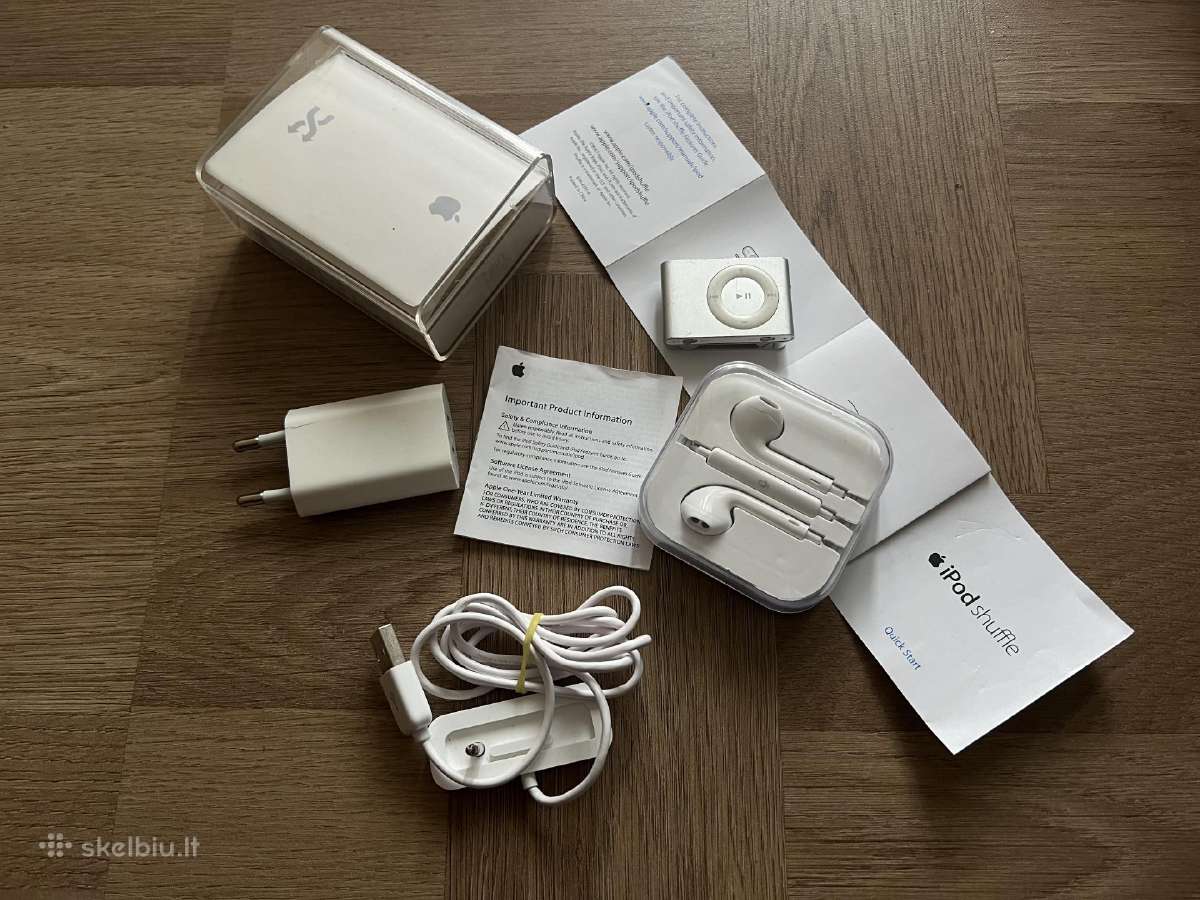 Apple iPod Grotuvas pilnas komplektas