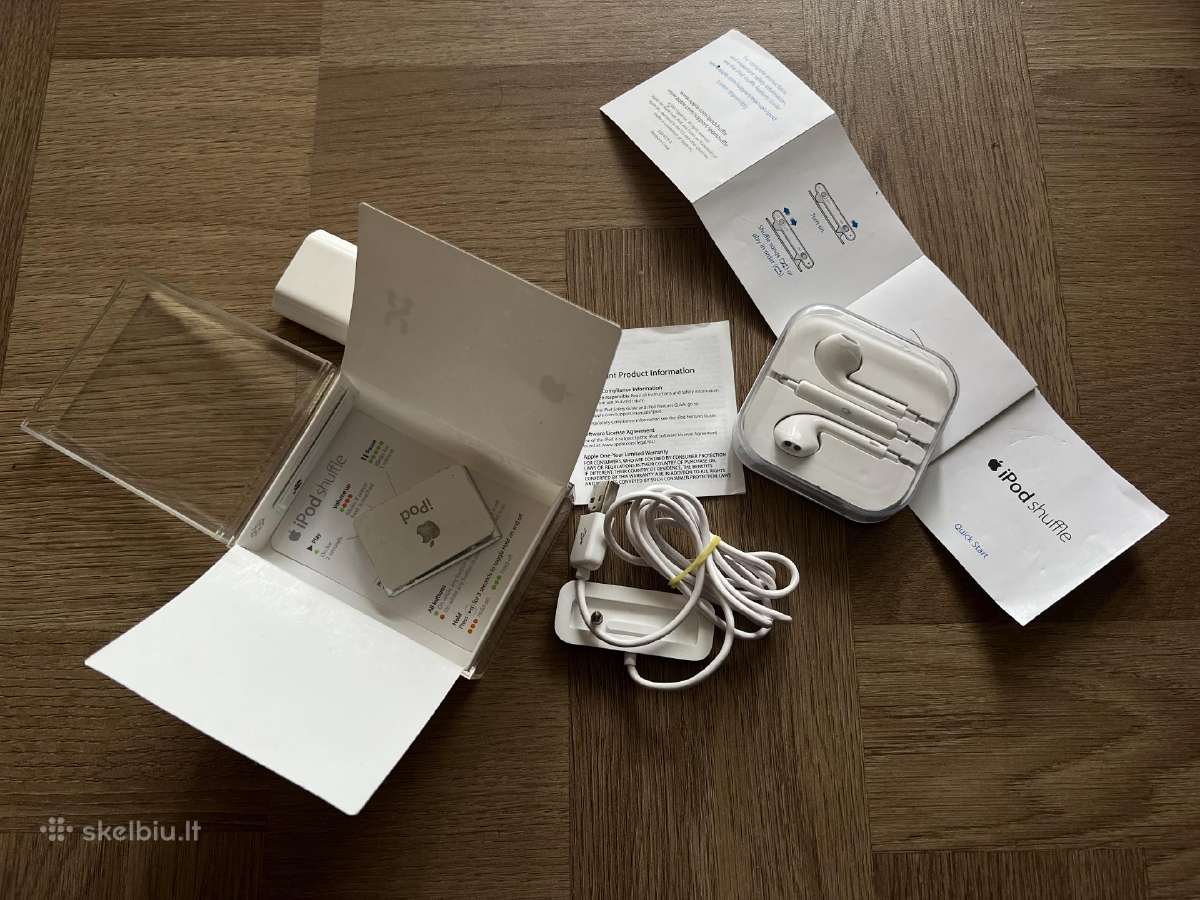 Apple iPod Grotuvas pilnas komplektas - nuotraukos Nr. 6