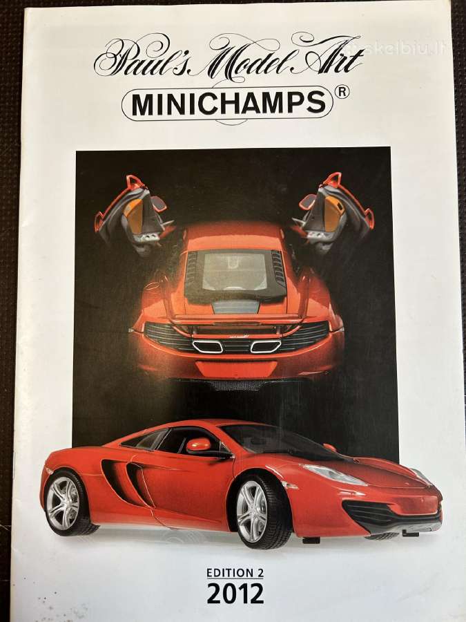 Kolekciu modeliu Minichamps Katalogai - nuotraukos Nr. 2