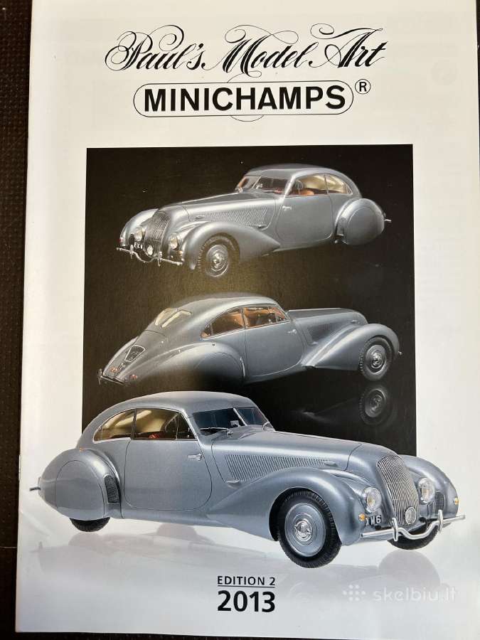 Kolekciu modeliu Minichamps Katalogai - nuotraukos Nr. 3