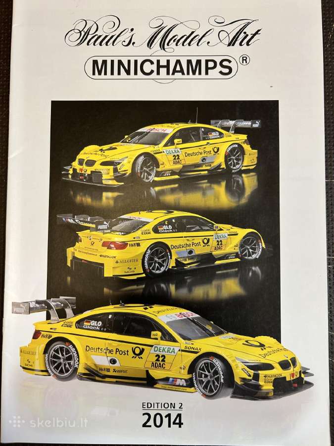 Kolekciu modeliu Minichamps Katalogai - nuotraukos Nr. 4