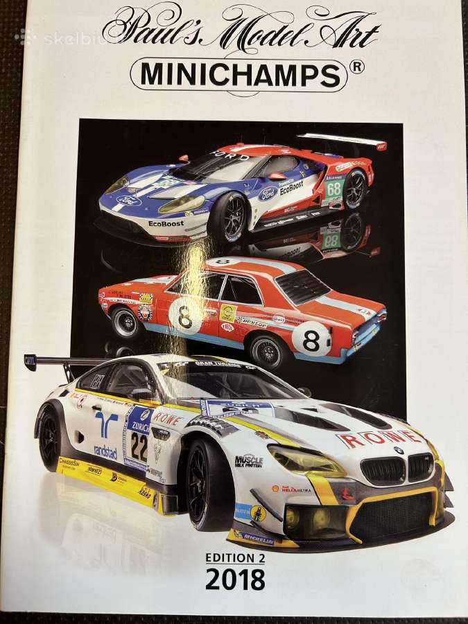 Kolekciu modeliu Minichamps Katalogai - nuotraukos Nr. 7