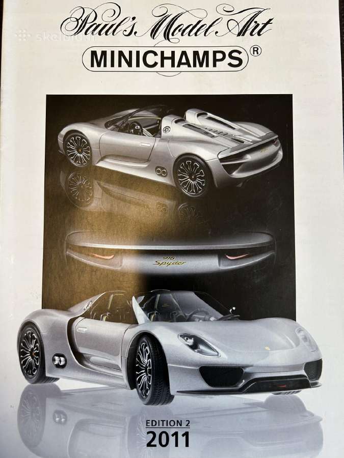 Kolekciu modeliu Minichamps Katalogai - nuotraukos Nr. 8