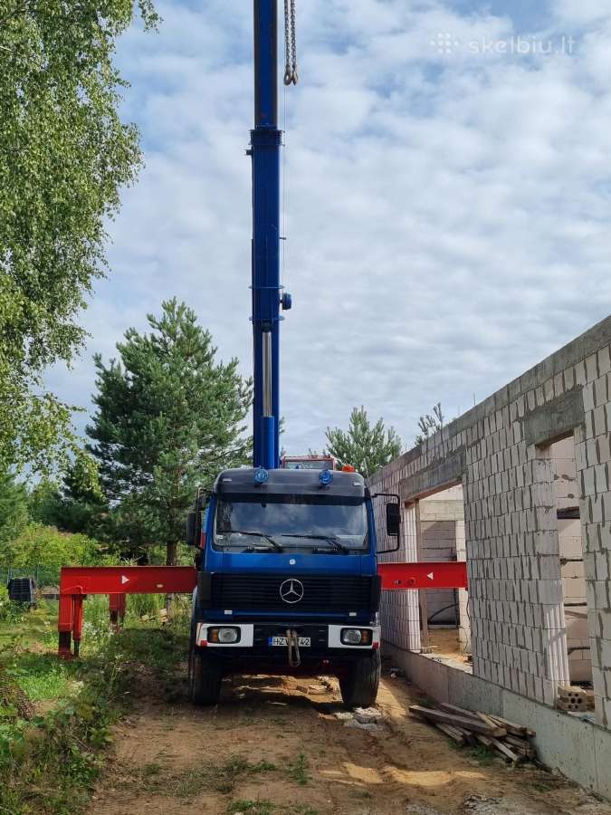 Autokrano paslaugos, automobilinio krano nuoma. - nuotraukos Nr. 12
