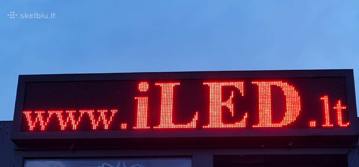 LED švieslentes,LED begancios reklamos - nuotraukos Nr. 22