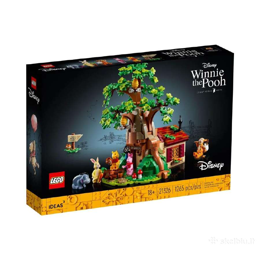 Lego 21326 Ideas Mikė Pūkuotukas - Winnie the Pooh - nuotraukos Nr. 5