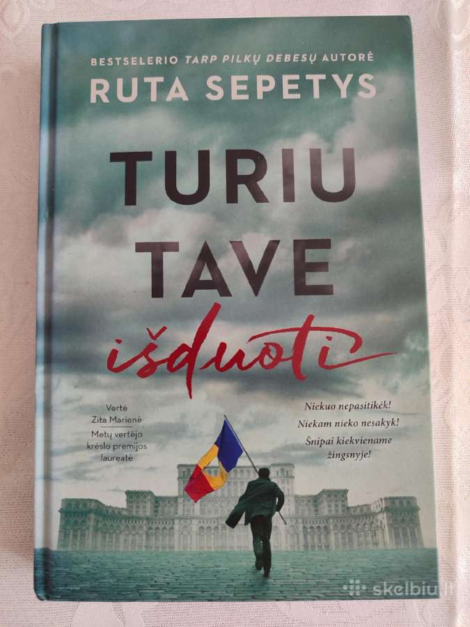 Rūtos Šepetys knyga Turiu tave išduoti