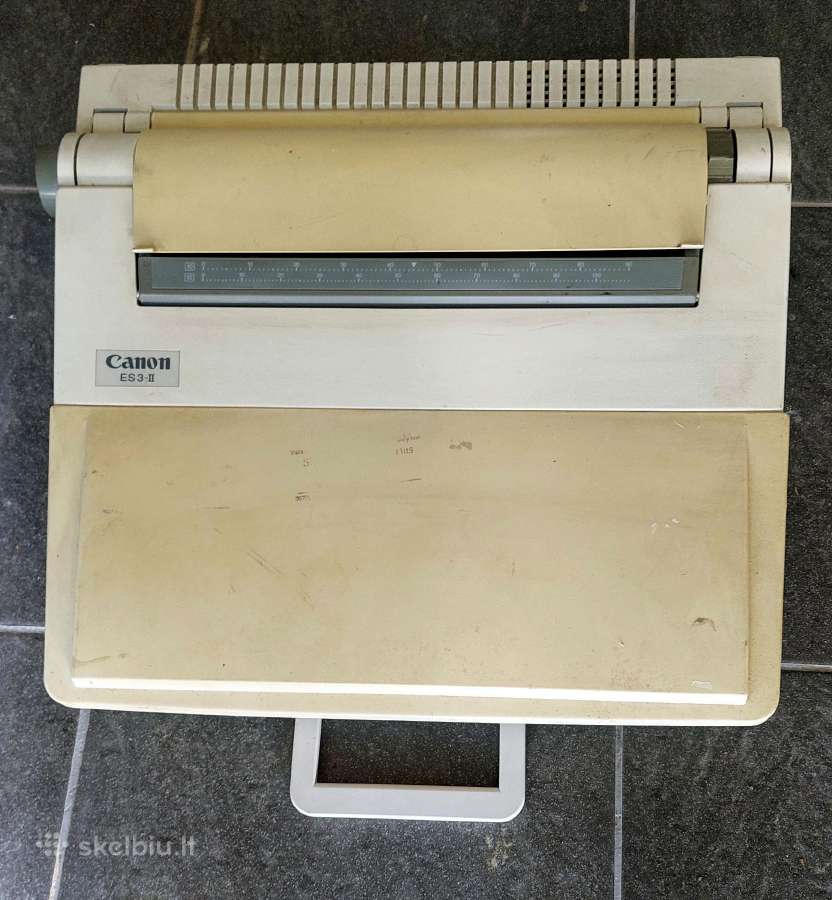 Canon Es 3-II U070 elektrinė spausdinimo mašinėlė - nuotraukos Nr. 2