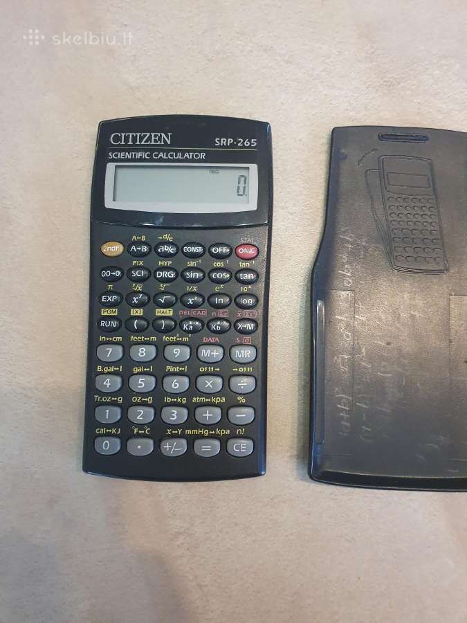 Citizen Srp-265 skaičiavimo mašinėlė - nuotraukos Nr. 4