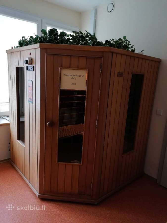 Prof. naudota infraraudonųjų spindulių sauna