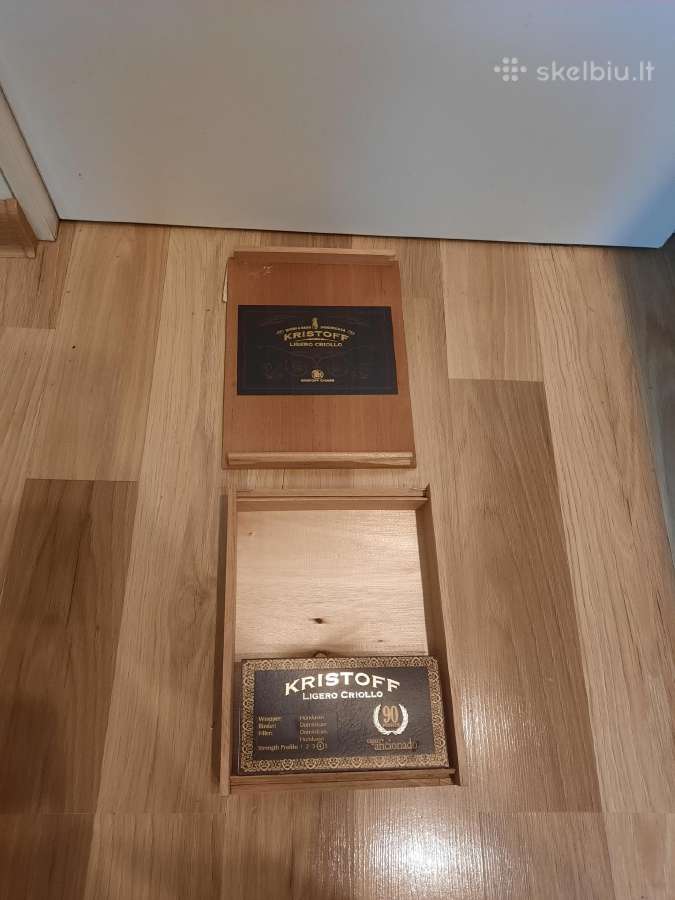 60. Cigarų dėžė Kristoff Ligero Criollo - nuotraukos Nr. 2