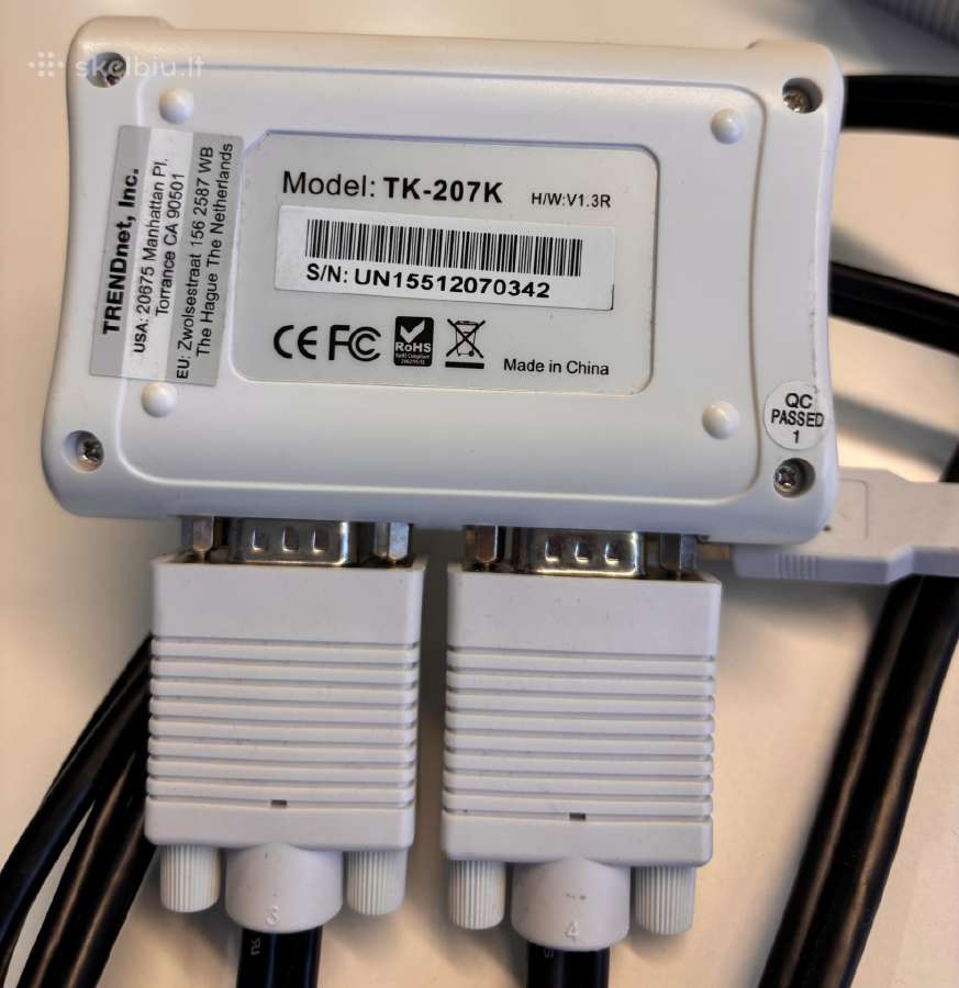 Kvm switch'as Tk-207k