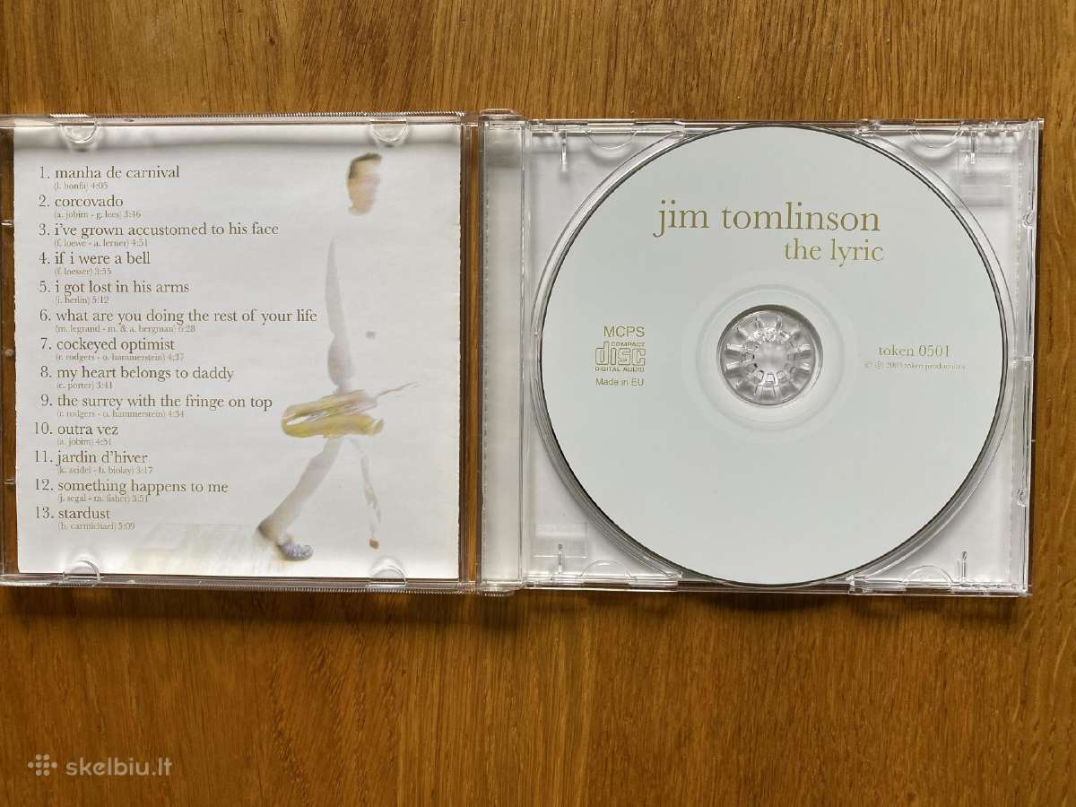 Originalus Jim Tomlinson CD , " The Lyric " - nuotraukos Nr. 3