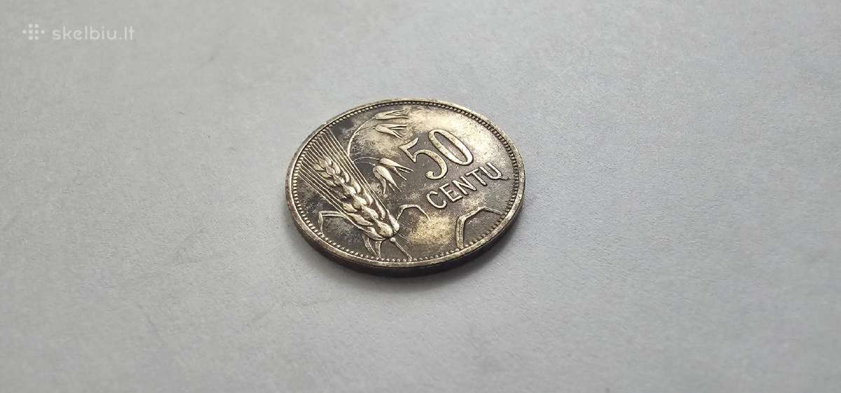 1925 50 centu - nuotraukos Nr. 2