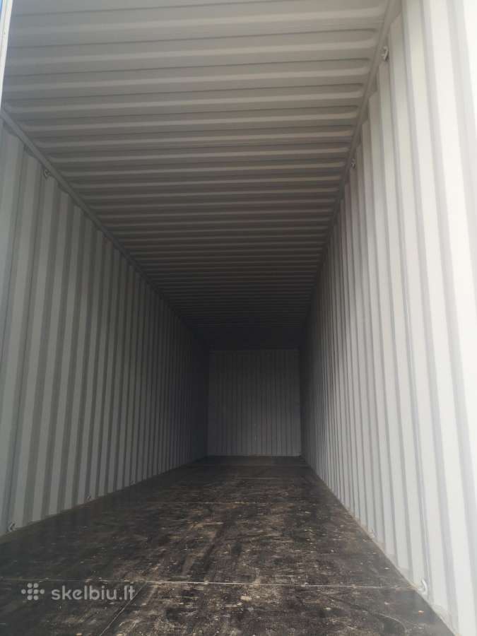 Jurinis konteineris 12metru (40hc) one-way 2024m!