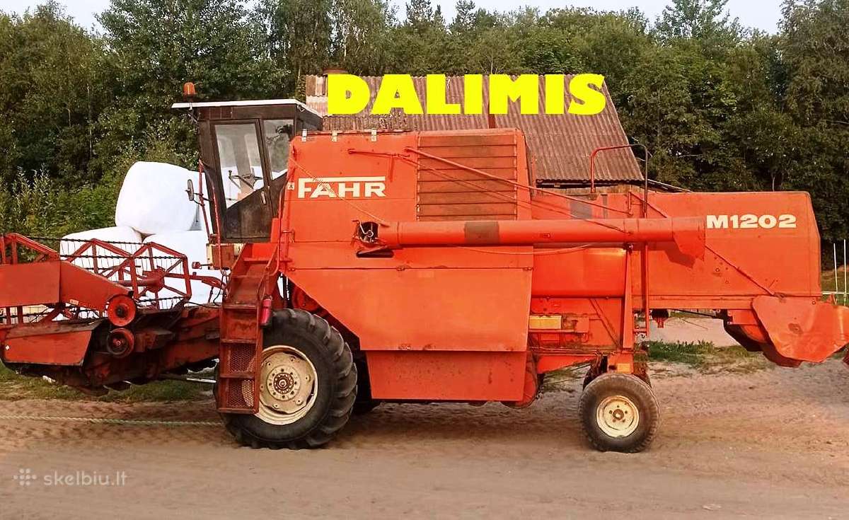 Ardomas dalimis Deutz-fahr M1202